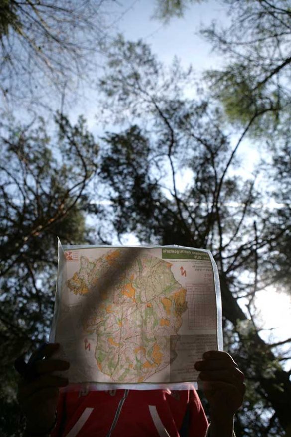 Lecture de carte - Course d'orientation - Élément Terre