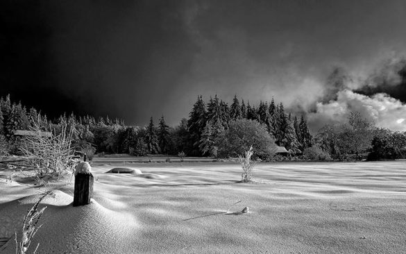 Classe de montagne en hiver en Auvergne | Élément Terre - © @lain G-Flickr - neige en Auvergne