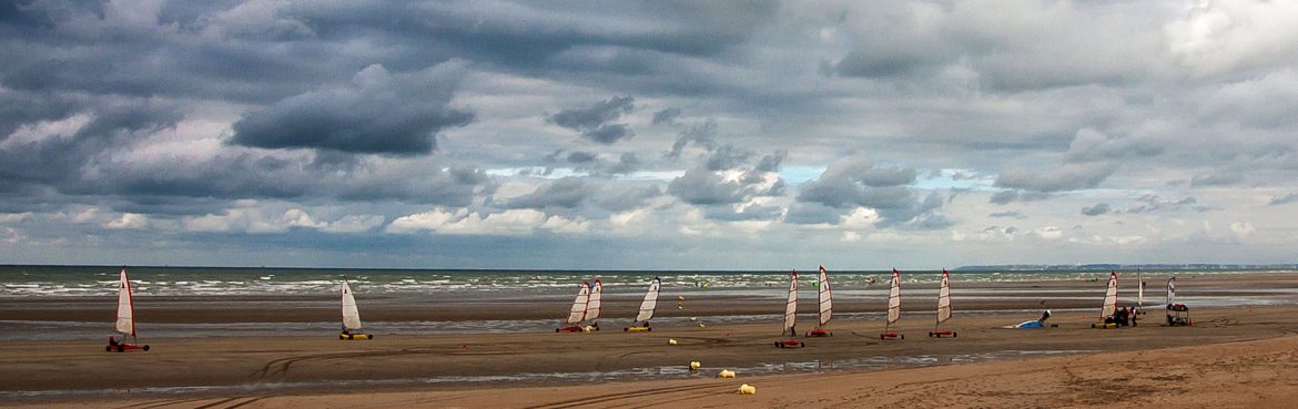 le char à voile dans le Cotentin avec Élément Terre - © Jean-François Gornet/Flickr