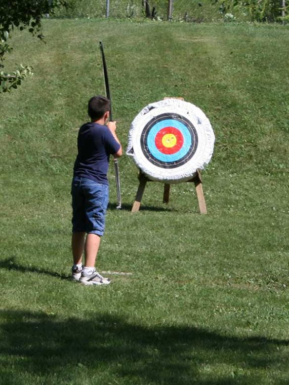 apprentissage du tir à l'arc avec Élément Terre - © Flickr