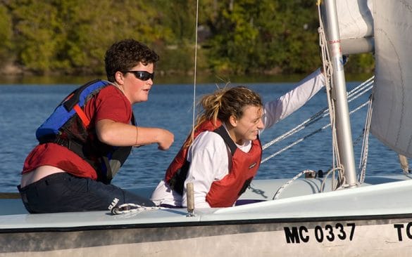 Apprentissage de la voile avec Élément Terre - © Jim Sorbie/Flickr