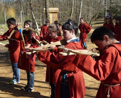 Guédelon arbalètes Elément Terre